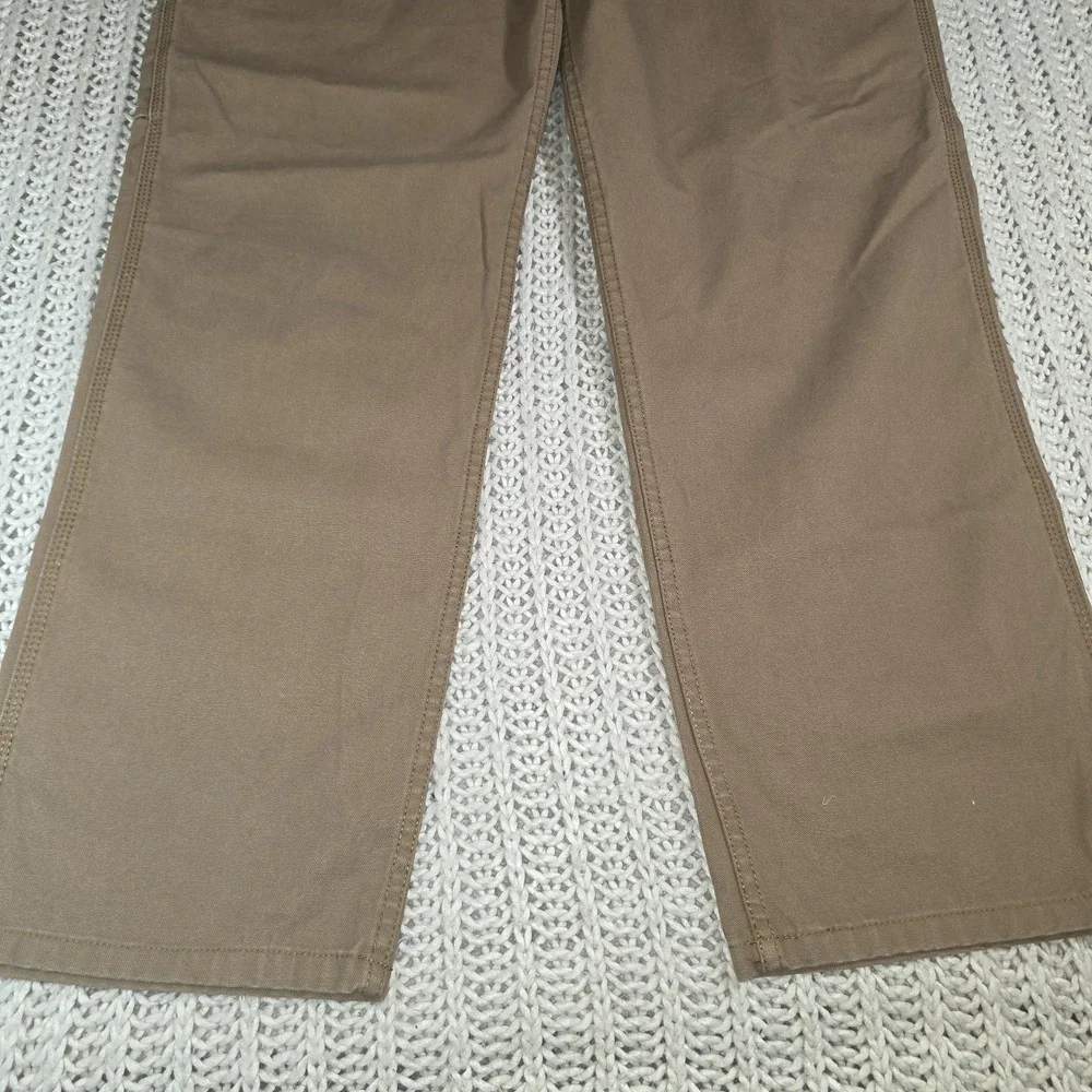 NWT Wolverine Hammerloop Carpenter Work Pants Men's 44x34 Beige Brown 100%cotton